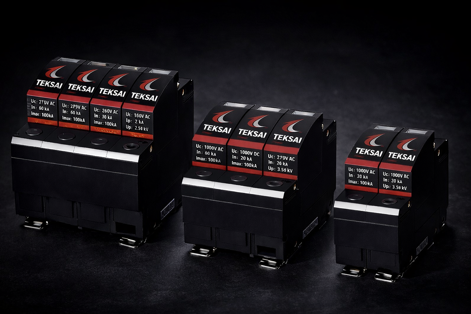TEKSHIELD DC SPD - Solar PV and DC System Protection up to 1000V